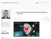 Tablet Screenshot of joncrawford.com